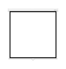 Экран Deluxe DLS-M213xW (84"х84"), Ø - 118", Раб. поверхность 205х205 см., 1:1